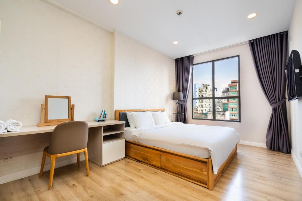 הו צ'י מין סיטי Icon56 Brand-New Apartment Free Gym Pool מראה חיצוני תמונה