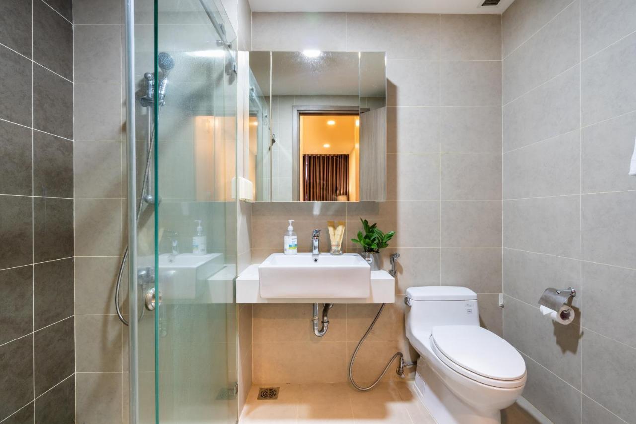 הו צ'י מין סיטי Icon56 Brand-New Apartment Free Gym Pool מראה חיצוני תמונה